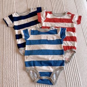 Carter’s 3 piece Striped Bodysuit Set, 12mo